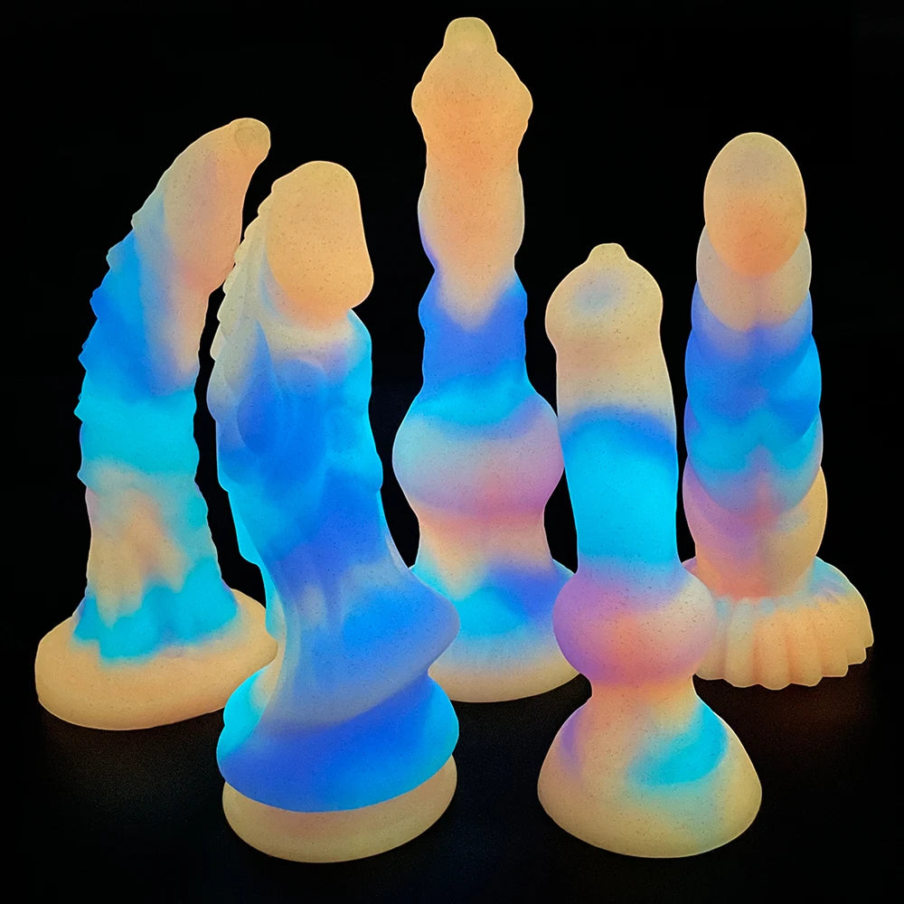 Glow in the Dark Animal Dildos